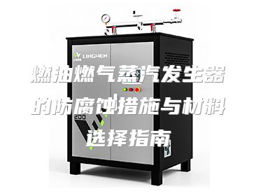 燃油燃气蒸汽发生器的防腐蚀措施与材料选择指南